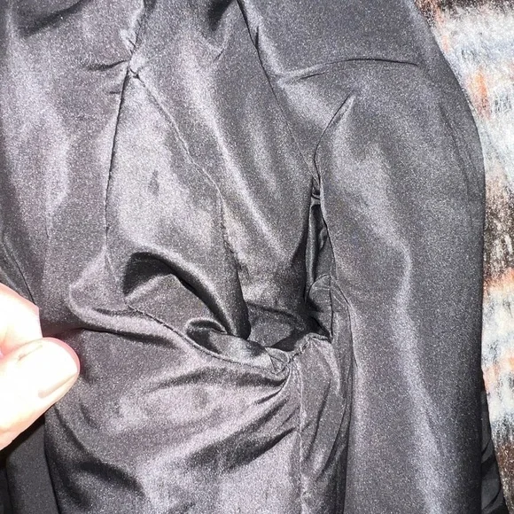 Mauve Anthropologie Brown/Orange Plaid Wool Jacket - Picture 12 of 13